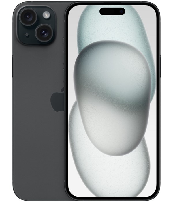 Телефон Apple iPhone 15 Plus 128 ГБ, eSim (электронная SIM-карта), цвет: черный (Black) iPhone 15 Plus 128 Black eSim