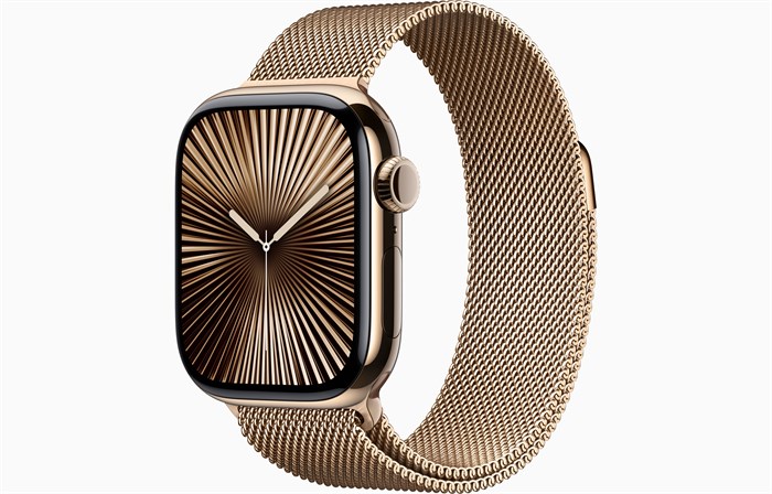 Apple Watch 10 42mm Gold Titanium Case Milano Loop Apple Watch 10 42mm Gold Titanium Case Milano Loop - фото 1025