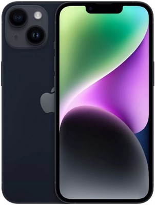 Телефон Apple iPhone 14 512 ГБ, eSim (электронная SIM-карта), цвет: черная ночь (Midnight) iPhone 14 512 Midnight eSim