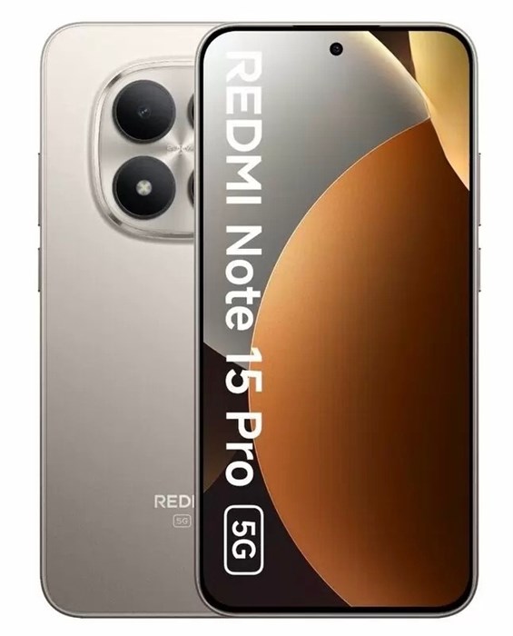 Телефон Xiaomi Redmi Note 15 Pro 5G 8/256 ГБ, цвет: титановый (Titanium) 3154096