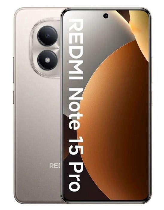 Телефон Xiaomi Redmi Note 15 Pro 4G 8/256 ГБ, цвет: титановый (Titanium) 3109496