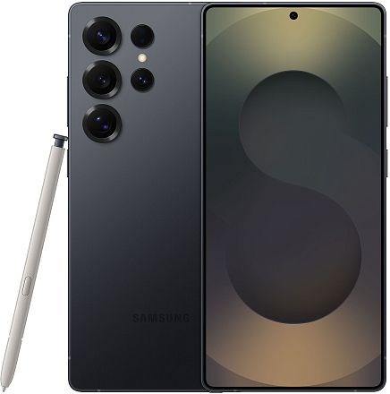 Телефон Samsung Galaxy S25 Ultra 12/256 ГБ, цвет: угольно-черный титан (Titanium Jetblack) 2521801