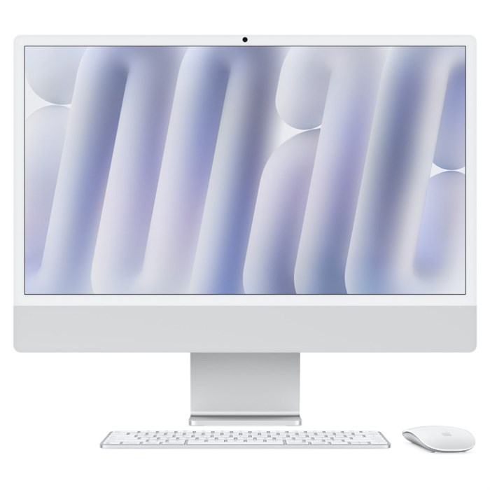Моноблок Apple iMac 24" Retina 4.5K (M4 10C CPU, 10C GPU) 16 ГБ, 1ТБ SSD Серебристый Z1EJ000MC/Z1EH000V5 2 года гарантии 3152267