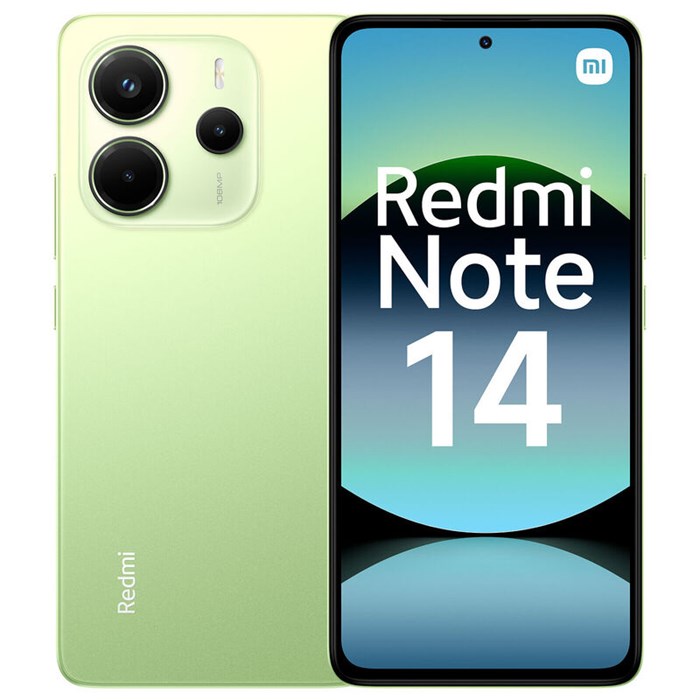 Телефон Xiaomi Redmi Note 14 8/128 ГБ, цвет: лаймово-зеленый(Lime Green) 2354630
