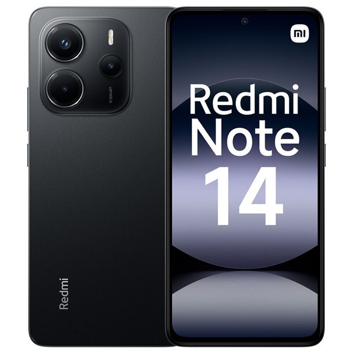 Телефон Xiaomi Redmi Note 14 8/128 ГБ, цвет: полуночно-черный (Midnight Black) 2354631