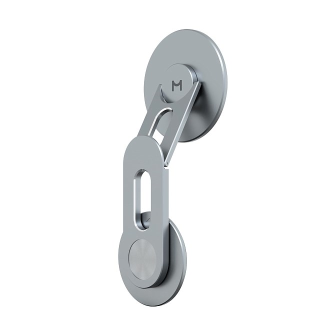 Универсальный держатель для телефона Magssory Flex, с магнитами, совместимый с MagSafe, темно-серый ACM001