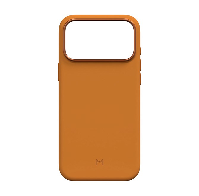 Чехол Magssory для iPhone 17 Pro Max, силикон, с магнитами, совместимый с MagSafe, orange CSL045_2