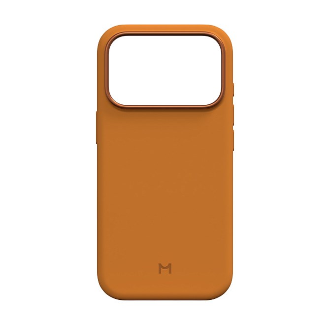 Чехол Magssory для iPhone 17 Pro, силикон, с магнитами, совместимый с MagSafe, orange CSL044_3
