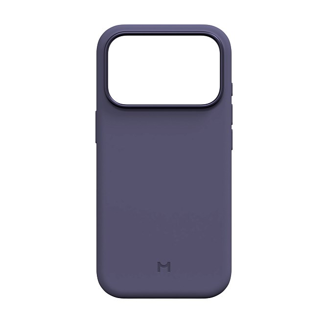 Чехол Magssory для iPhone 17 Pro, силикон, с магнитами, совместимый с MagSafe, фиолетовый CSL044_1