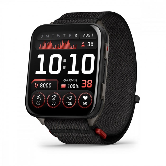 Умные часы Garmin VENU X1 46 мм, корпус: черный (Black), с черным нейлоновым ремешком 2768931