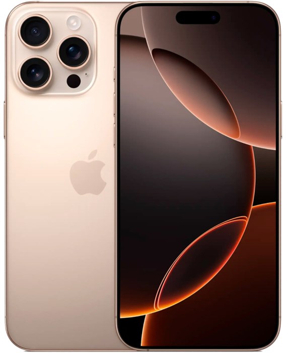 Телефон Apple iPhone 16 Pro Max 256 ГБ, eSim (электронная SIM-карта), цвет: пустынный титан (Desert Titanium) iPhone 16 Pro Max 256 Desert Titanium eSim