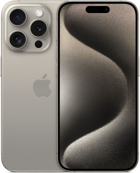 Телефон Apple iPhone 15 Pro 128 ГБ, eSim (электронная SIM-карта), цвет: натуральный титан (Natural Titanium) iPhone 15 Pro 128 Natural Titanium eSim