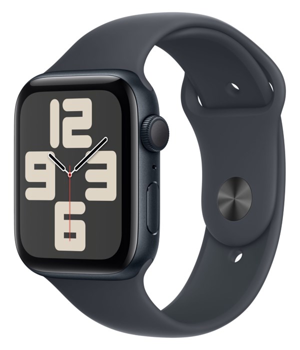 Часы Apple Watch SE (2024) 44mm Midnight Aluminium Case, Sport Band (Midnight) S/M Часы Apple Watch SE (2024) 44mm Midnight Aluminium Case, Sport Band (Midnight) S/M - фото 2087