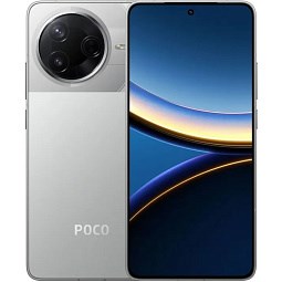 Телефон Poco F7 Pro 12/256 ГБ, цвет: серебристый (Silver) 2547163