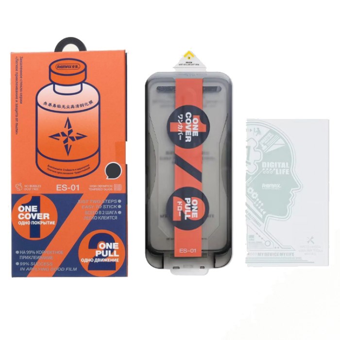 Защитное стекло Remax ES-01 для iPhone 14pro/15/16 Защитное стекло Remax ES-01 для iPhone 14pro/15/16