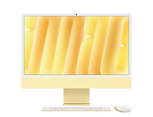 Моноблок Apple iMac 24" Retina 4.5K (M4 10C CPU, 10C GPU) 32 Гб, 1Тб SSD Желтый Z1EL000DU Моноблок Apple iMac 24" Retina 4.5K (M4 10C CPU, 10C GPU) 32 Гб, 1Тб SSD Желтый Z1EL000DU