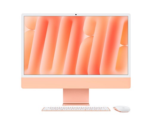 Моноблок Apple iMac 24" Retina 4.5K (M4 10C CPU, 10C GPU) 32 Гб, 512Гб SSD Оранжевый Z1EW000DW Моноблок Apple iMac 24" Retina 4.5K (M4 10C CPU, 10C GPU) 32 Гб, 512Гб SSD Оранжевый Z1EW000DW