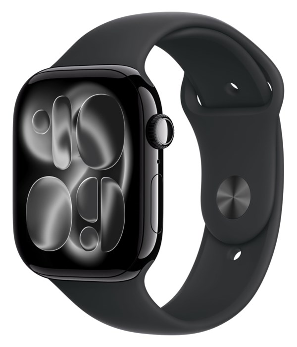 Часы Apple Watch Series 11 42mm Jet Black Aluminium Case, Sport Band (Black) S/M Часы Apple Watch Series 11 42mm Jet Black Aluminium Case, Sport Band (Black) S/M