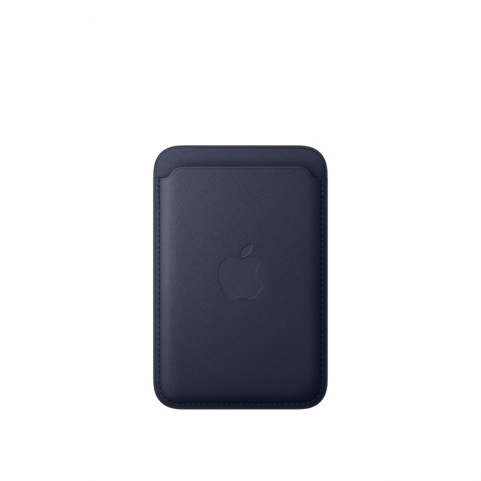 Кожаный кошелек для iPhone Leather Magsafe Protect Navy Blue Кожаный кошелек для iPhone Leather Magsafe Protect Navy Blue