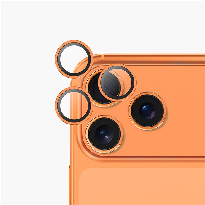 Защитное Стекло для Камер iPhone 17 Pro | Pro Max Keephone Calvin Cosmic Orange Защитное Стекло для Камер iPhone 17 Pro | Pro Max Keephone Calvin Cosmic Orange