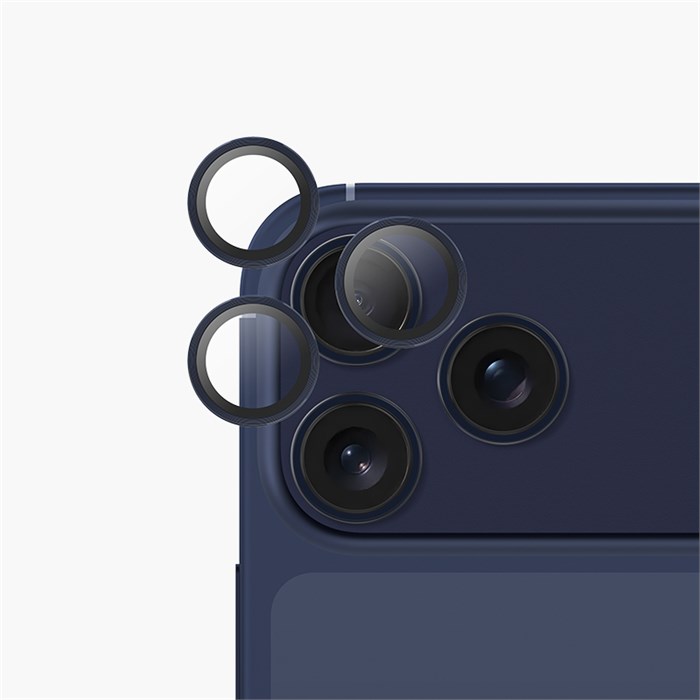 Защитное Стекло для Камер iPhone 17 Pro | Pro Max Keephone Silicone Deep Blue Защитное Стекло для Камер iPhone 17 Pro | Pro Max Keephone Silicone Deep Blue