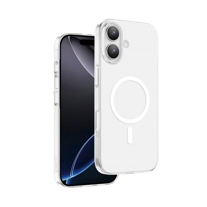 Чехол для iPhone 17 Keephone Glaze MagSafe Прозрачный Чехол для iPhone 17 Keephone Glaze MagSafe Прозрачный