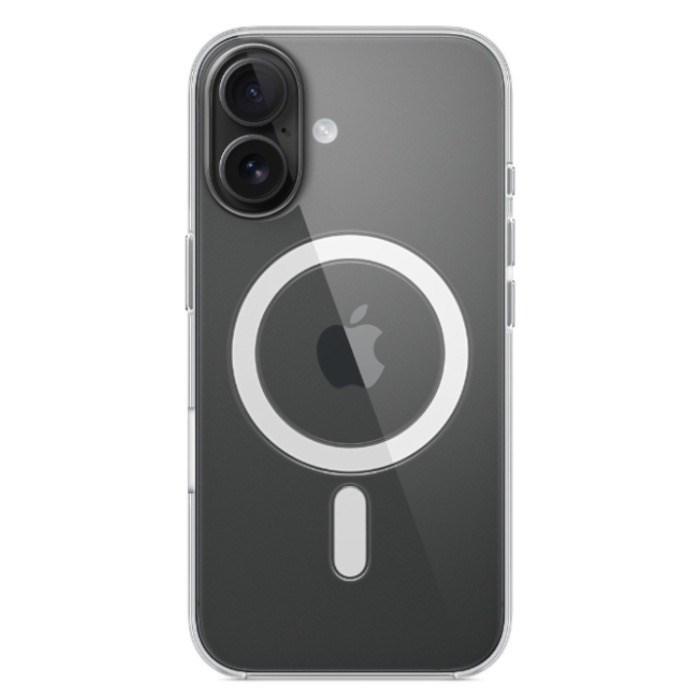 Чехол для iPhone 16 Protect Polycarbonate Magsafe Прозрачный Чехол для iPhone 16 Protect Polycarbonate Magsafe Прозрачный