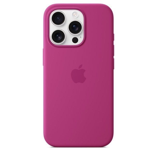 Чехол для iPhone 16 Pro Protect Silicon Magsafe (Fuchsia) Чехол для iPhone 16 Pro Protect Silicon Magsafe (Fuchsia)