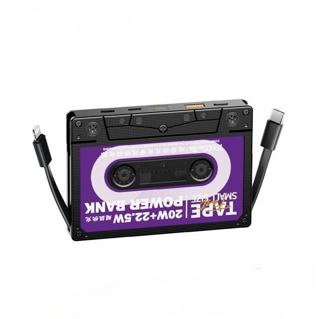 Внешний аккумулятор Remax RPP-533 Purple 10000 mAh 20W+22.5W Внешний аккумулятор Remax RPP-533 Purple 10000 mAh 20W+22.5W