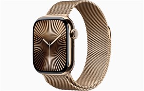 Apple Watch 10 42mm Gold Titanium Case Milano Loop Apple Watch 10 42mm Gold Titanium Case Milano Loop