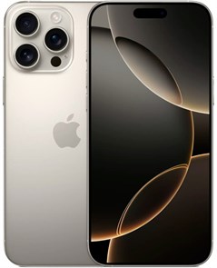 Телефон Apple iPhone 16 Pro Max 256 ГБ, eSim (электронная SIM-карта), цвет: натуральный титан (Natural Titanium) iPhone 16 Pro Max 256 Natural Titanium eSim