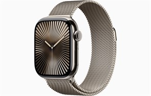 Apple Watch 10 42mm Natural  Titanium Case Milano Loop Apple Watch 10 42mm Natural  Titanium Case Milano Loop