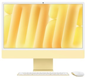 Моноблок Apple iMac 24" Retina 4.5K (M4 10C CPU, 10C GPU) 16 ГБ, 512 ГБ SSD Желтый Z1EK000L3 2856342