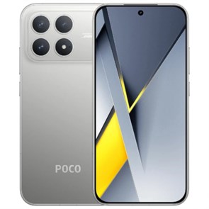 Телефон Poco F8 Pro 12/512 ГБ, цвет: серебристый титан (Titanium Silver) 3125502
