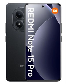 Телефон Xiaomi Redmi Note 15 Pro 4G 12/256 ГБ, цвет: черный (Black) 3230448