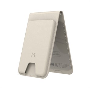 Кошелек-кардхолдер Magssory Geotag Magnetic Flip Wallet, совместимый с MagSafe и Find My, ACL003, айвори ACL003_5