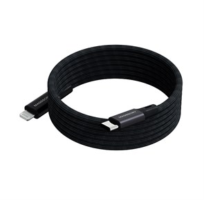 Магнитный кабель magssory link l USB-C lightning MFI, 1,2 m, черный CBL003_2