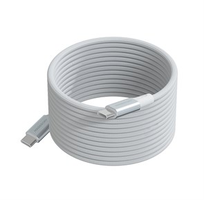 Магнитный кабель magssory link l USB-C , 2,4 m, белый CBL021_1
