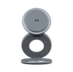 Складное беспроводное зарядное устройство Magssory Disc Signature Edition 3 в 1 для Apple, с магнитами, совместимое с MagSafe, полночь WCH033_1