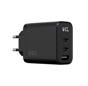 Сетевое зарядное устройство Magssory Digit 65W GaN, с дисплеем и функцией быстрой зарядки ACH009