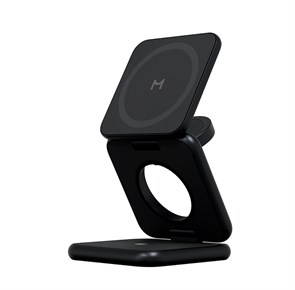 Складное беспроводное зарядное устройство Magssory Fold Pro 3 в 1, с магнитами, совместимое с Qi2 WCH063_3