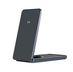 Складное беспроводное зарядное устройство Magssory Flip 3 в 1 для Apple, с магнитами, совместимое с MagSafe, антрацит WCH014_1