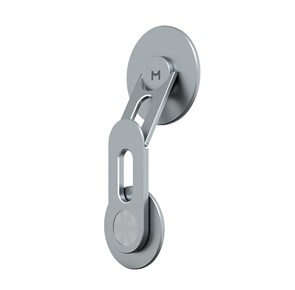 Универсальный держатель для телефона Magssory Flex, с магнитами, совместимый с MagSafe, темно-серый ACM001