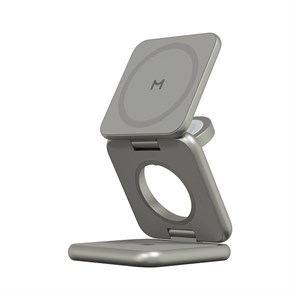 Складное беспроводное зарядное устройство Magssory Fold Pro 3 в 1, с магнитами, совместимое с Qi2 WCH063_4