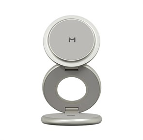 Складное беспроводное зарядное устройство 3 в 1 Magssory Signature Pro для Apple, с магнитами, с поддержкой Qi2, титан WCH073_2