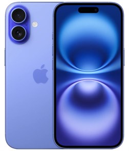 Телефон Apple iPhone 16 256 ГБ, цвет ультрамарин (Ultramarine) iPhone 16 256 Ultramarine Sim-eSim