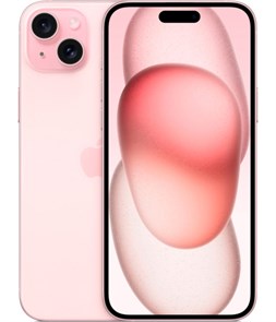 Телефон Apple iPhone 15 Plus 128 ГБ, цвет: розовый (Pink) iPhone 15 Plus 128 Pink Sim-eSim