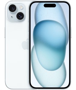 Телефон Apple iPhone 15 256 ГБ, цвет: синий (Blue) iPhone 15 256 Blue Sim-eSim