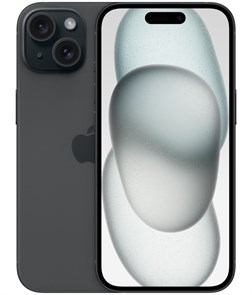 Телефон Apple iPhone 15 128 ГБ, цвет: черный (Black) iPhone 15 128 Black Sim-eSim