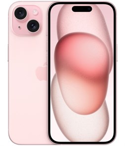 Телефон Apple iPhone 15 128 ГБ, цвет: розовый (Pink) iPhone 15 128 Pink Sim-eSim